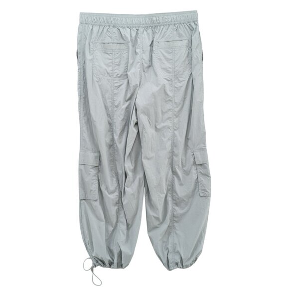 Daily Practice Anthropologie Base Jump Parachute Pants Womens Green Cargo Sz XL - Picture 2 of 13